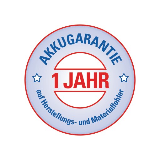 Akkugarantie 1 Jahr